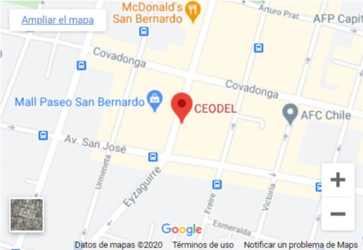 Maps Ceodel ubicacion